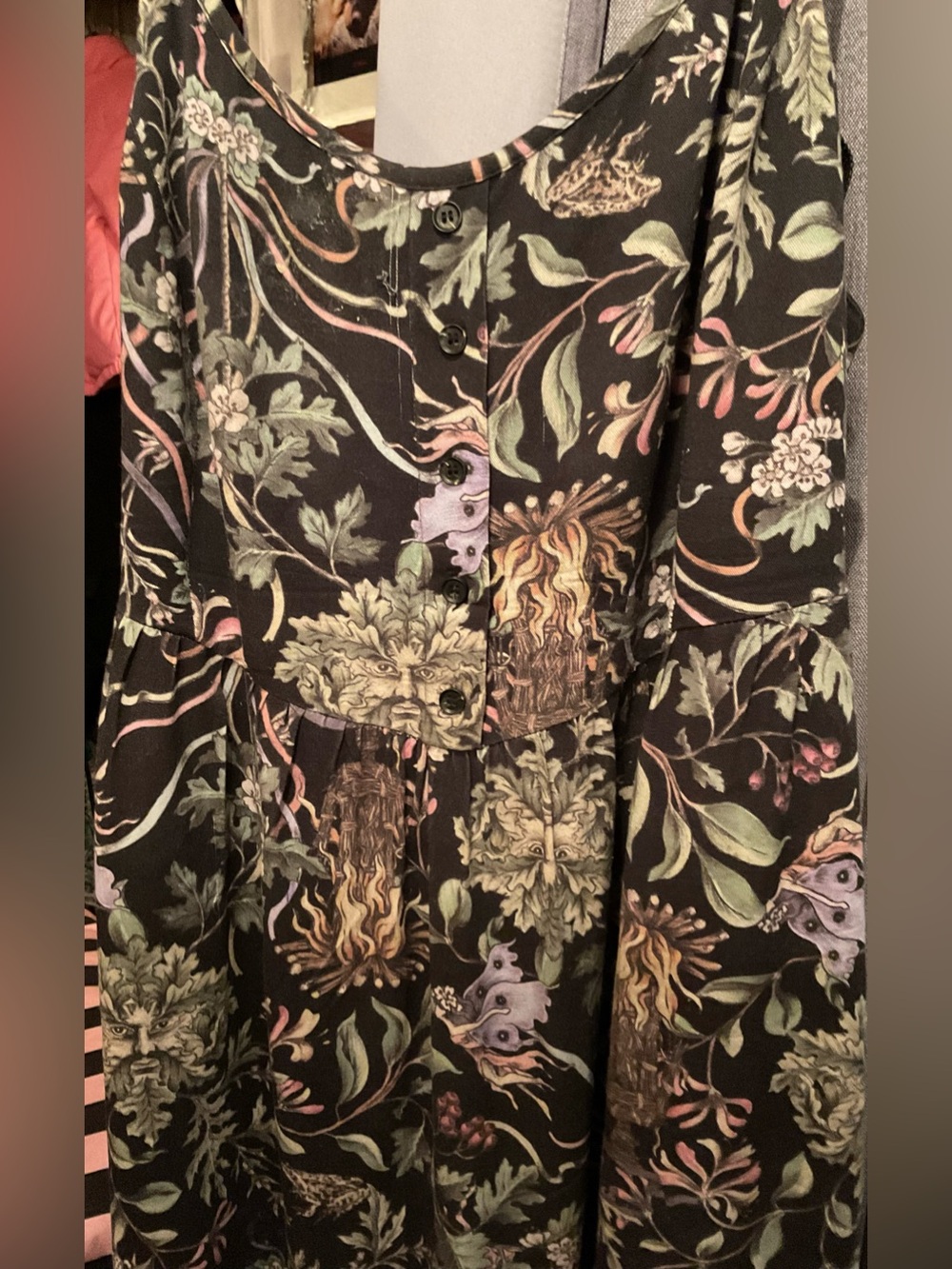 DISTURBIA 14 Beltane wicker solstice pagan forest summer dress